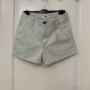 NWT Uniqlo U light blue denim short